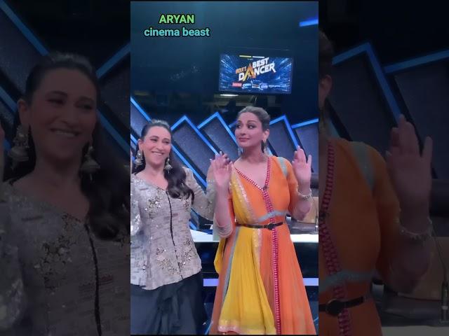 India’s Best Dancer 3 judges Sonali Bendre and Karishma Kapoor recreate a famous song#shorts