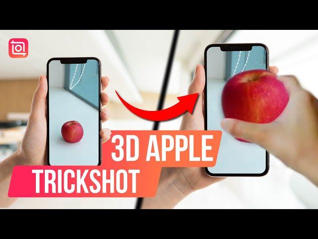 Mind-Blowing 3D Apple Video Editing Trick | Trending Reels (InShot Tutorial)