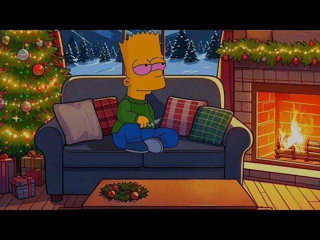 Warm Christmas Smoke  Lofi Hip Hop [ Calming Music - Cozy Christmas Tunes ]