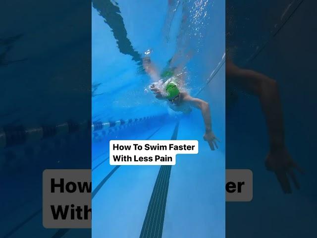 How to Use Your Lats to Swim Faster (And decrease your shoulder pain)#triathlete #triathlon