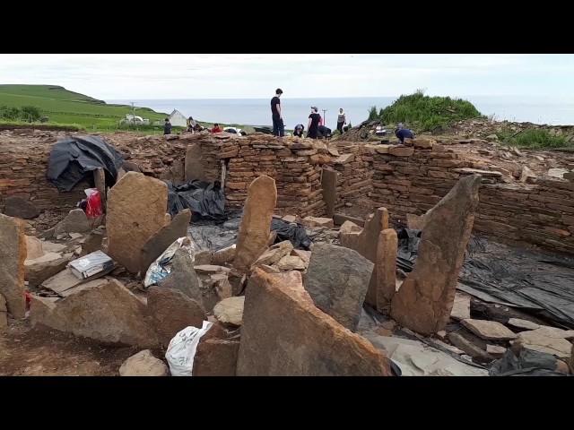 The Cairns Broch Floor Excavation