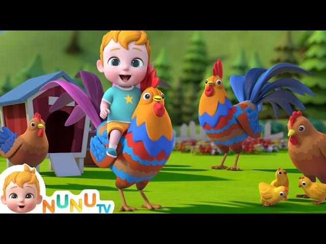 Chik Chik  Woof Woof   | Learn Animal Names + More Kids Songs | NuNu Tv Nursery Rhymes