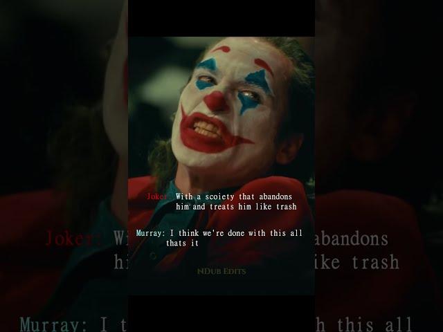 "You Get What You F*cking Deserve" - Joker