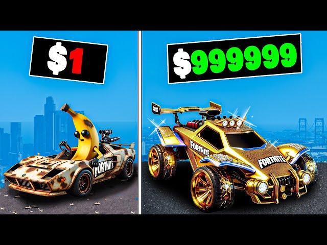 $1 to $1,000,000 Fortnite Car in GTA 5