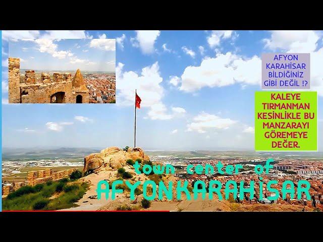 Afyonkarahisar  Kalesi'ne tırmandık ! | Haziran 2022  | study to jazz | The castle of Afyon