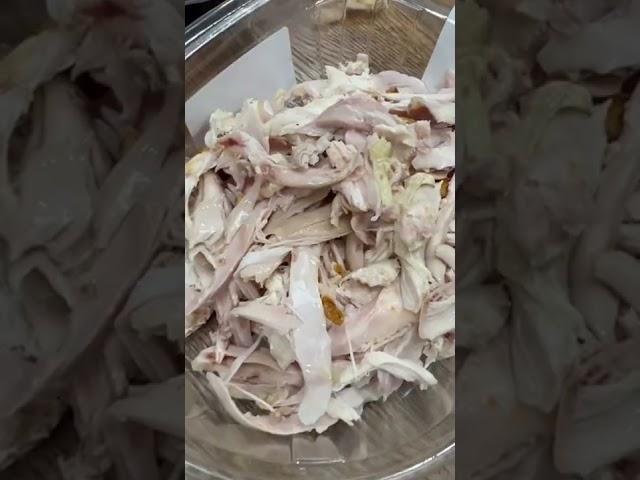 Getting the most out of the $5 Rotisserie Chicken #shorts #budget #grocery #mealprep #dinner