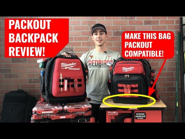 Best tool backpacks? Review: Milwaukee PACKOUT Backpack & Ultimate Jobsite Backpack Adapter