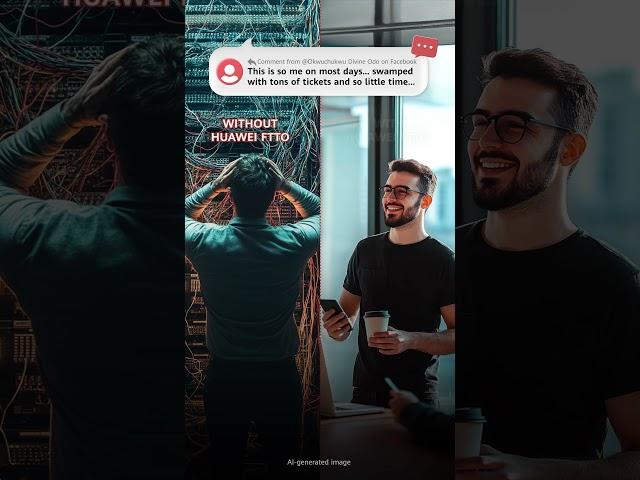 #Huawei #FTTO = no more network jams!  #GreenIntelligentOptiX #CommentsOfTheWeek #HuaweiAnswers