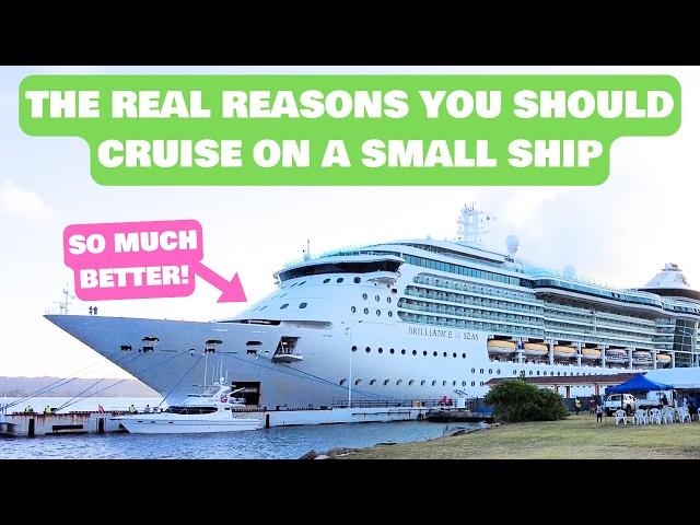 Small cruise ships are better than big ships: here's why