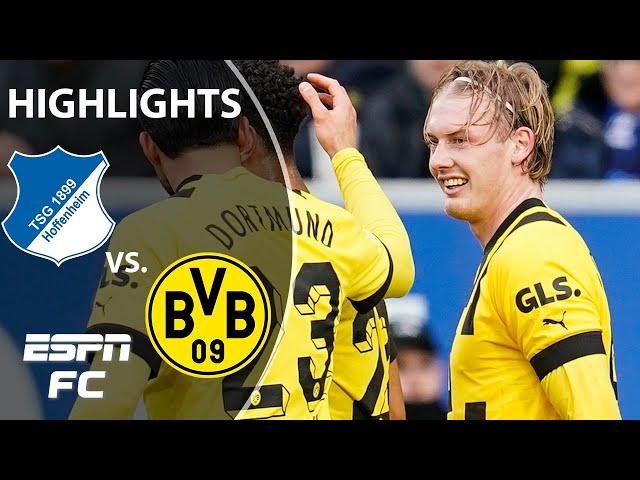  TSG Hoffenheim vs. Borussia Dortmund | Bundesliga Highlights | ESPN FC