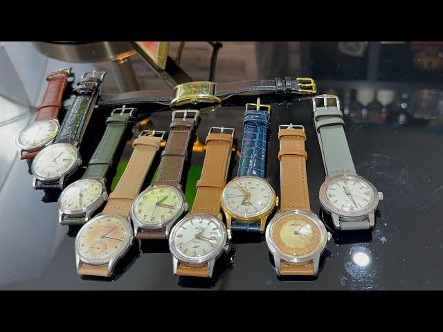 Watch Review Part 2 - Recommended vintage watch brands for a watch enthusiast ~ 1930s to 1960s