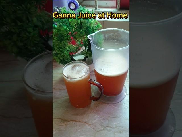 Ganna Juice at Home | perfect 5 minutes summer drink #shorts #easyrecipe #youtubeshorts