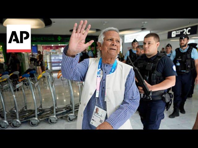 Muhammad Yunus leaves Paris for Bangladesh, expected to lead interim government