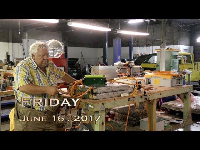 EVTV Friday Show - June 16, 2017.  Taming the Tesla Model S Battery Module