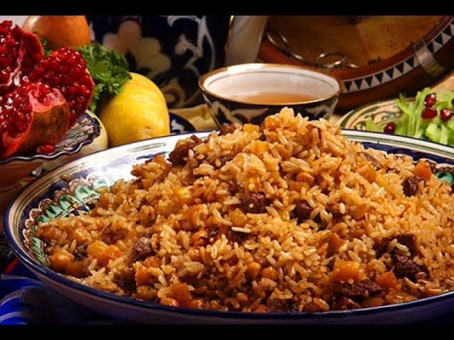 Узбекский Плов с бараниной(Uzbek Pilaf with lamb)