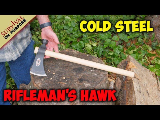 Cold Steel Tomahawk Throwing - Rifleman's Hawk