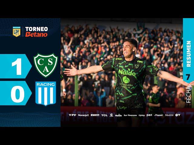 SARMIENTO 1 - 0 RACING | Resumen del partido | #TorneoBetano 2024