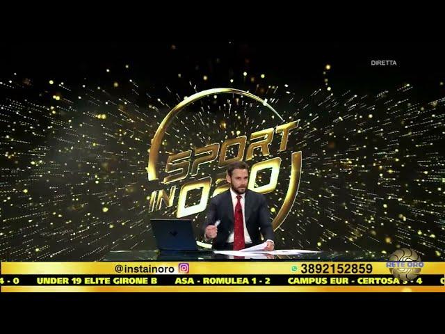 TRASMISSIONE SPORT IN ORO (27/10/2024)