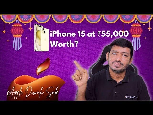 Apple Diwali Sale Offers  iPhone 15 at ₹55,000 Worth Buying?