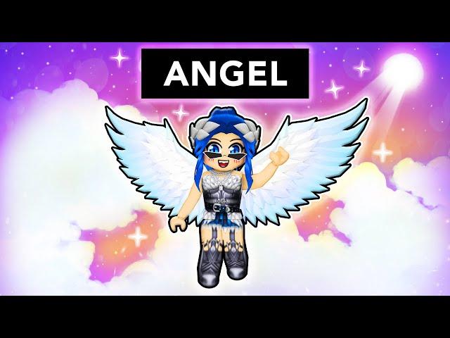 We became ANGELS in Roblox!