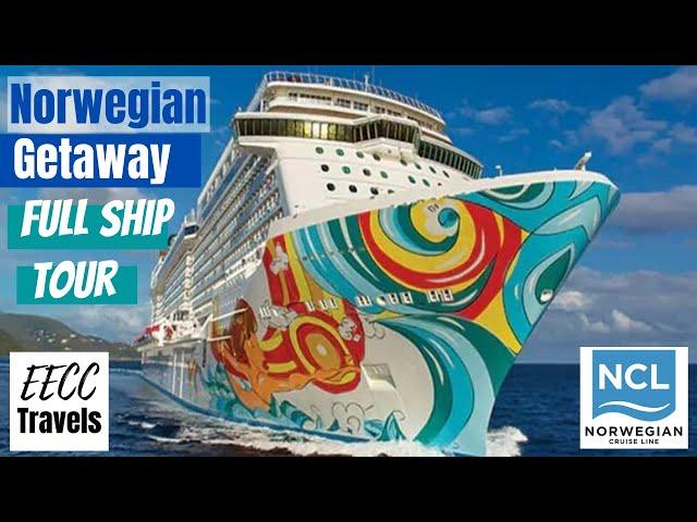 Norwegian Getaway Full Ship Tour