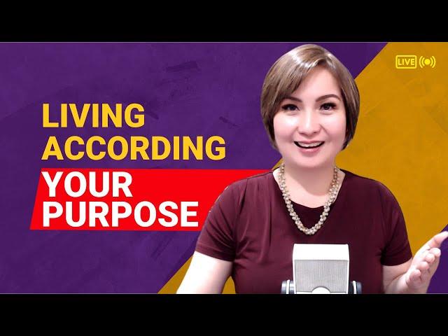 Living According To Your Purpose by Best Motivational Speaker Toni Miranda