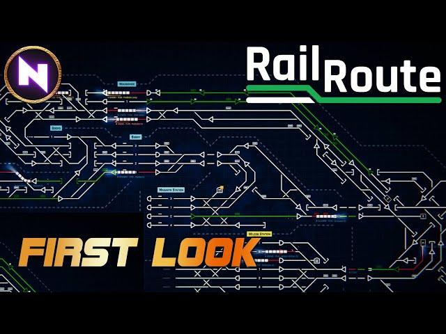 RAIL ROUTE; Train Dispatch Simulator | A Different Kind of Train Game | Showcase/Lets Try #ad