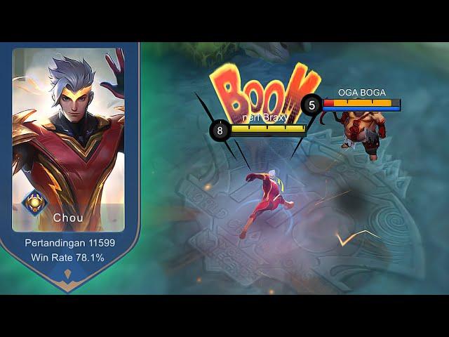 BRAXY CHOU BEST BUILD FOR ONESHOT - Mobile Legends