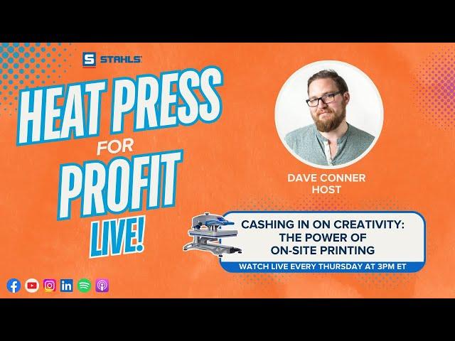 Ep. #104 - Cashing In On Creativity: The Power of On-Site Printing
