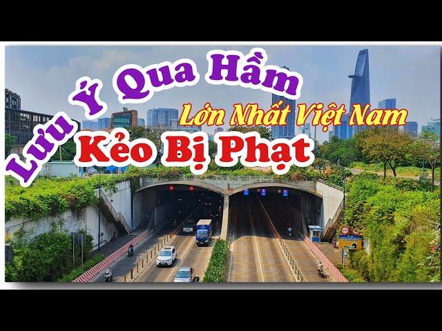 Hầm Thủ Thiêm. Đường Hầm Sông Sài Gòn. Hầm Vượt Sông Lớn Nhất Việt Nam.