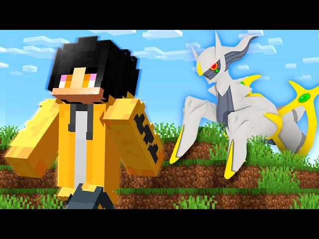 Me transformé en ARCEUS para TROLLEAR a mi AMIGO en MINECRAFT PIXELMON