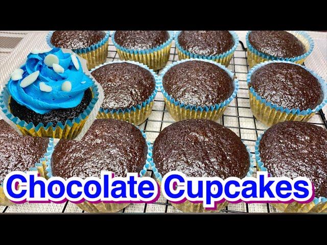 CHOCOLATE CUPCAKES by lanie tapire #chocolatecupcakes