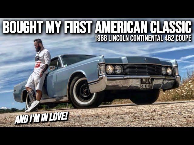 I Bought my FIRST CLASSIC CAR! - 1968 Lincoln Continental 462 Coupe Reveal