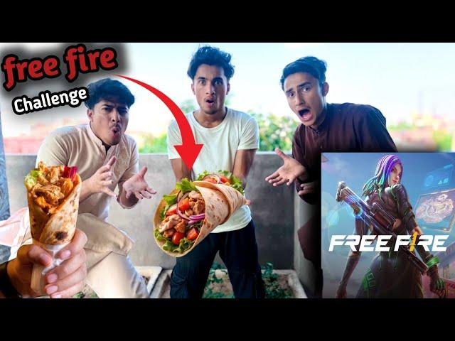 Free fire  Challenge Win Shwarma  Mukarm VS Usman | #freefire | Nasir gaming vloge