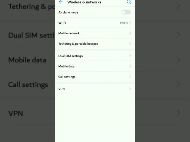 Mobile Data is not working||Reset your mobile data setting. #tech