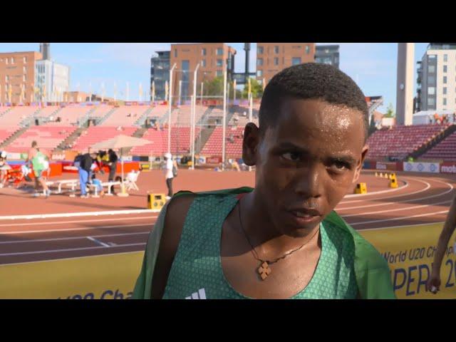 IAAF World Under 20 - Tampere - Berihu Aregawi ETH 10,000 Metres Men Bronze