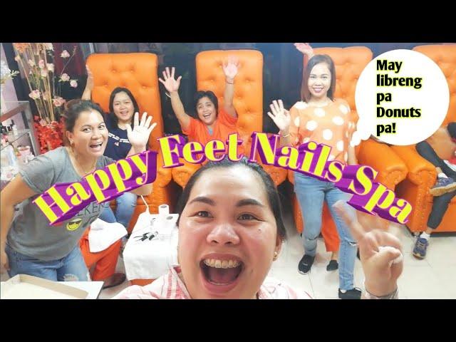 Happy Feet Nails Spa| May pa libreng Donuts! | Ryll star24