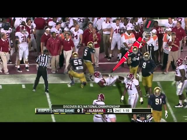 BCS Championship Notre Dame Vs Alabama FULL GAME HD 2013