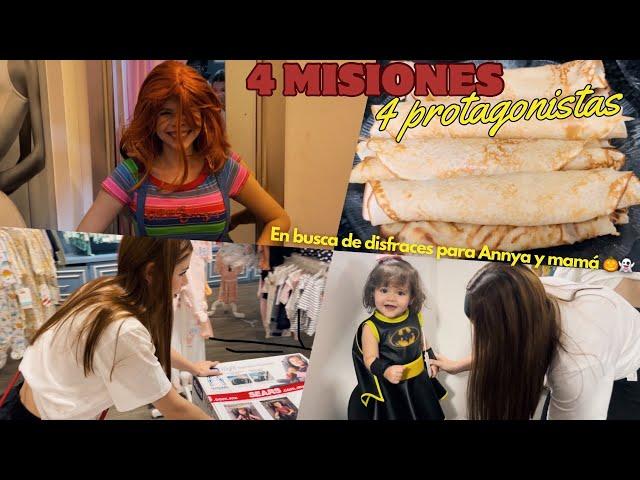 MISIÓN HALLOWEEN  en busca de nuestros disfraces + autoasiento + receta de kekis | VLOG