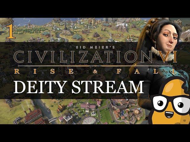 [Part 1] Turn 266 France Deity Culture Victory Civ 6 Rise and Fall Livestream