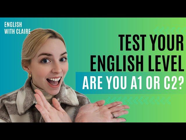 Test Your English Level | GRAMMAR TEST