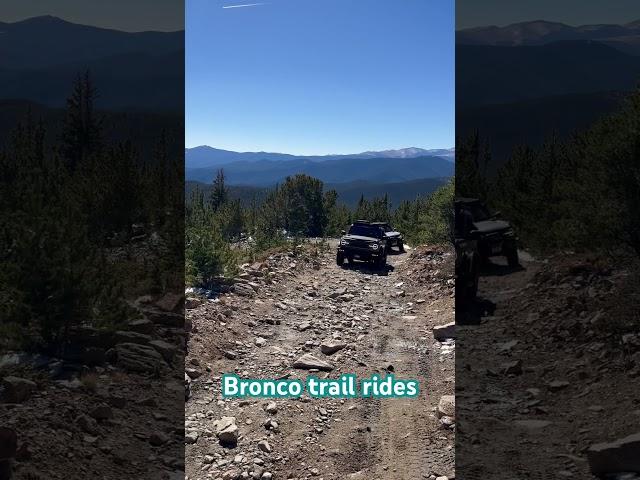 Bronco trail ride #bronco #offroad #ford #fordbronco #shortvideo