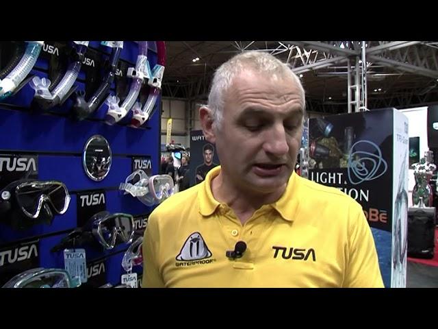 DIVE 2017 Review: Scubaverse talks to Vincent Hoad from CPS Partnership about the Tusa Switch Fin