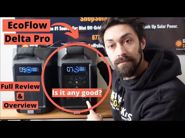 ECOFLOW DELTA PRO Review + Full Overview of Portable Solar Power Station, Watch BEFORE You Buy