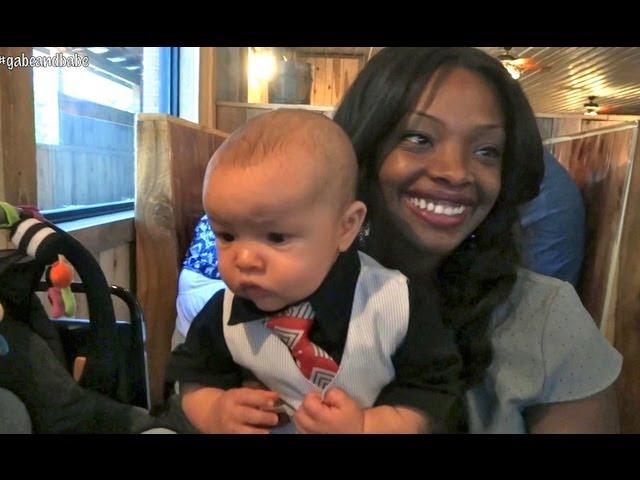 Mother's Day Baby Dedication ~ Gabe & Babe Vlog