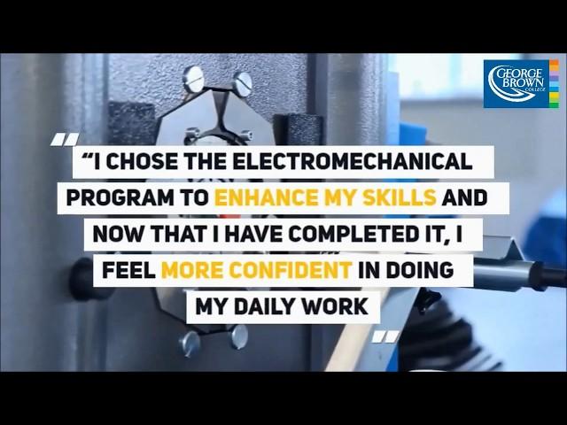 Automation and Electromechanical  Program Graduate: Anton Arkipov | George Brown College