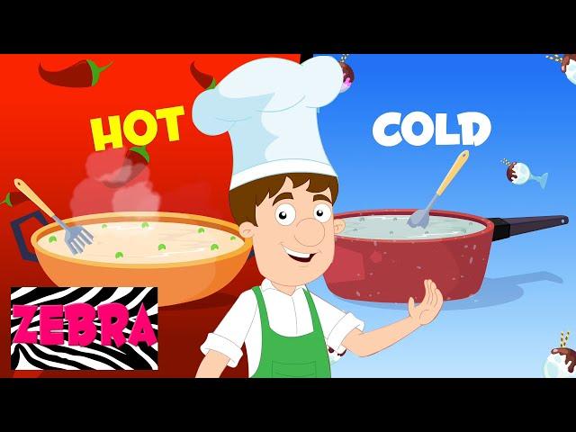 Peas Porridge Hot Song For Children | Zebra Nursery Rhymes and Kids Songs | Baby Rhyme