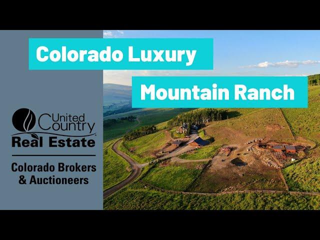 Colorado Luxury Mountain Hunting Ranch with Barn For Sale