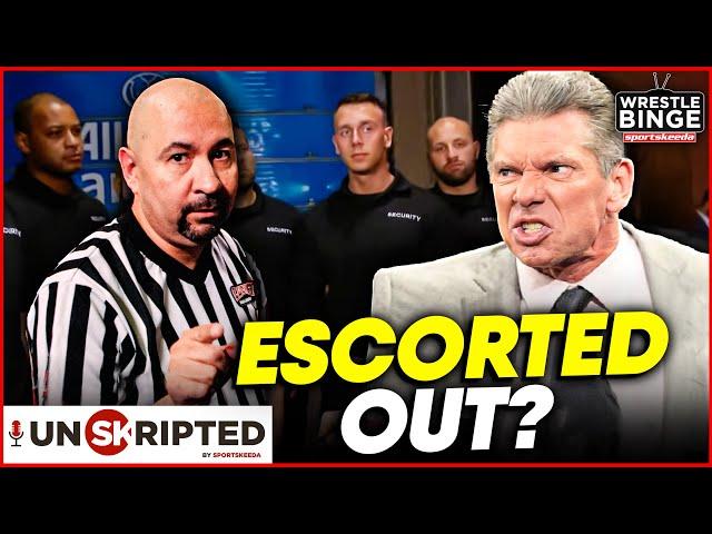 Marty Elias was escorted out of the building when he went back to WWE | UnSKripted!