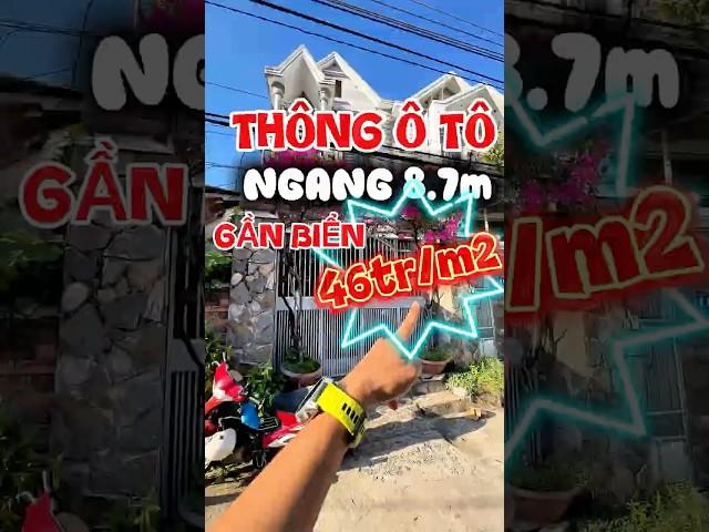 Đường thông ô tô gần biển - Ngang 8.7m chỉ 46tr/m2 #xuhuong #shortsvideo #dautubds #bds
